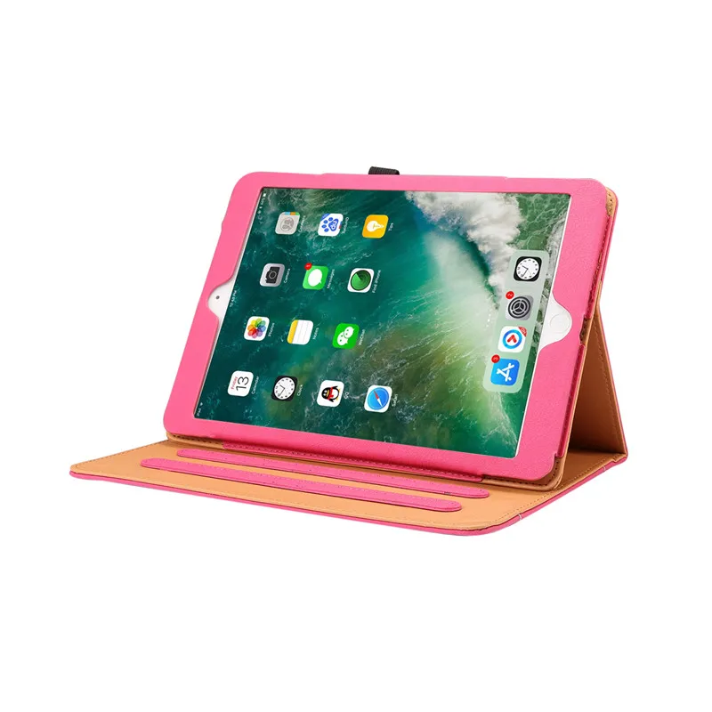 Для Apple ipad 9,7 чехол для ipad air Роскошный дизайн книги Капа отделения для карт TPU coque для ipad air 2 Чехол для ipad 9,7