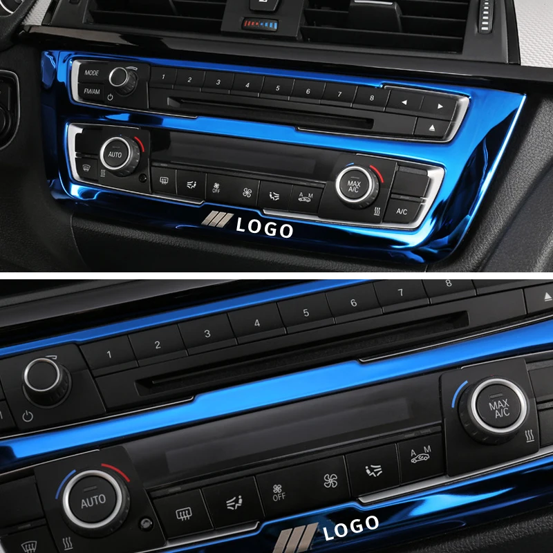 Аксессуары для BMW F30 F34 320i 3 серии кнопки переключателя фар из нержавеющей стали