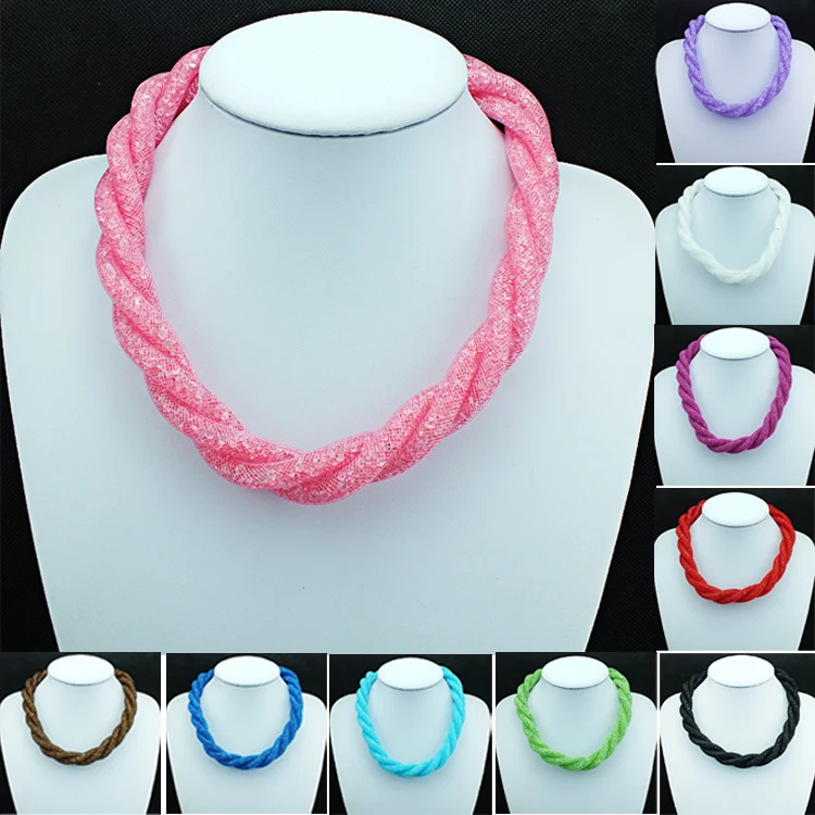 JINGLANG New Choker Necklace Rhinestone Magnetic Charm Mesh For Women Jewelry | Украшения и аксессуары