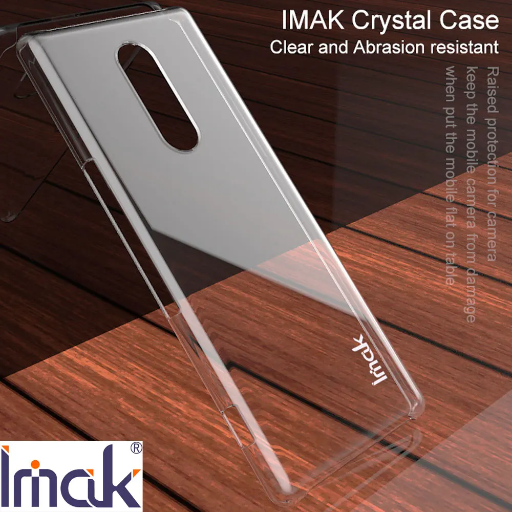 Imak Air кристально прозрачный чехол для sony Xperia 5 1 Жесткий пластиковый Чехол