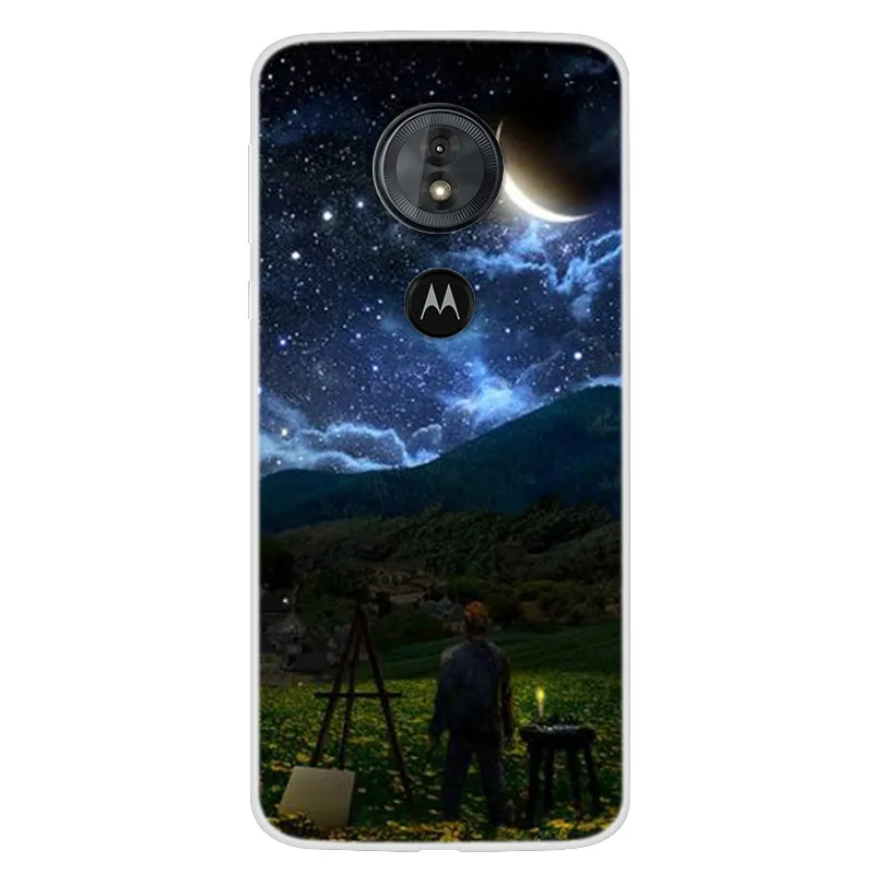 15 Чехол для Moto G6 Plus, мягкий силиконовый чехол из ТПУ с принтом, задняя крышка для Motorola Moto G6 Play, чехол для телефона G 6 Play, чехол для Moto G6, чехлы - Цвет: 15