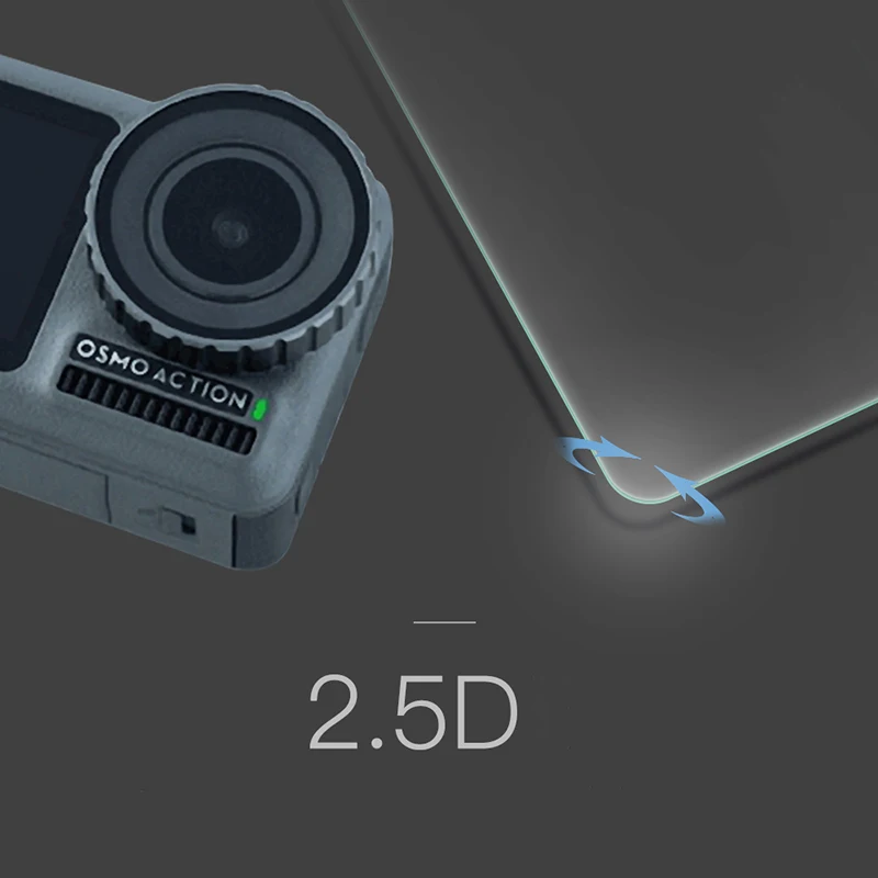 2.5D Закаленное стекло Защитные пленки для экрана объектива Взрывозащищенная