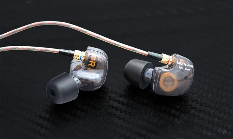 Оригинальные наушники KZ ATE 3,5 мм, Hi-Fi металлические стерео наушники, супер бас, шумоизоляция, спортивные наушники с микрофоном