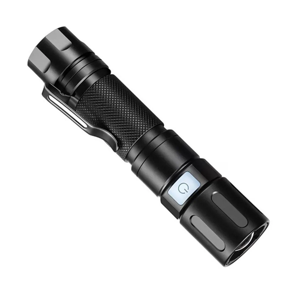 Фото Светодиодный фонарик с зарядкой от Micro USB фокусирующий тактический CREE T6 Светодиодный фонарик с зарядкой от Micro USB фокусирующий тактический CREE T6