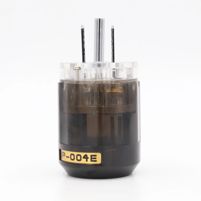 2pcs P-004 Pure Copper 99.999% Rhodium Plated US Version Plug For Hifi Power Cable | Электроника