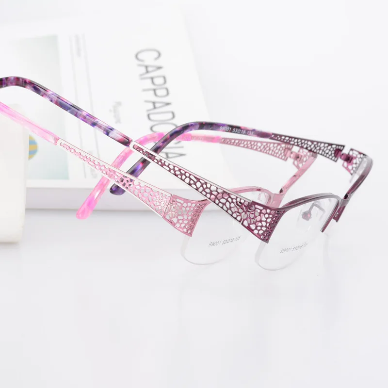 

Vazrobe Prescription Glasses Women's Degree Woman Transparent Clear Lens for Optical Spectacles Myopia Reading Glasses Lenses