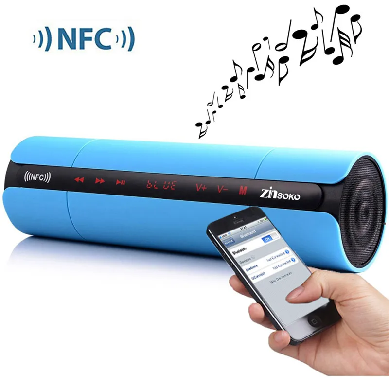 Zinsoko KR8800 Многофункциональный портативный мини Гладкий беспроводной Bluetooth NFC