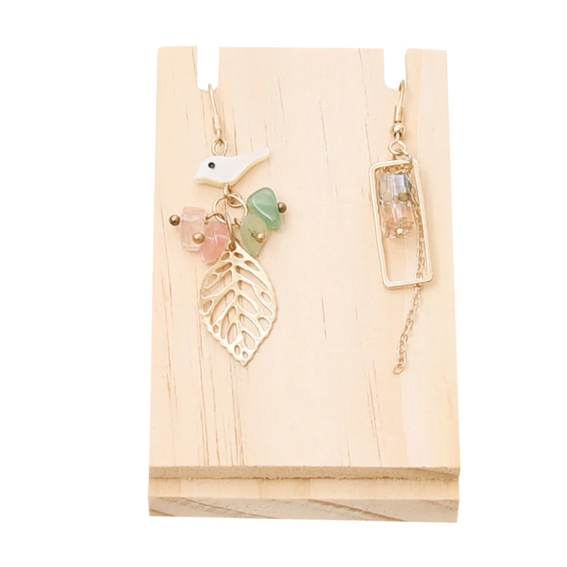 Solid Wood Earrings Pendant Display Holder Jewelry Stand Jewellery Rack | Украшения и аксессуары
