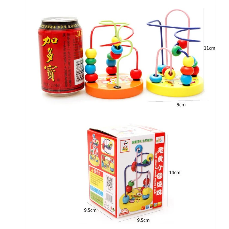 Деревянные игрушки для малышей, мелкий мотор, мини-горки, Обучающие игрушки, обучающие сенсорные игрушки для малышей, Обучающие Монтессори лабиринт