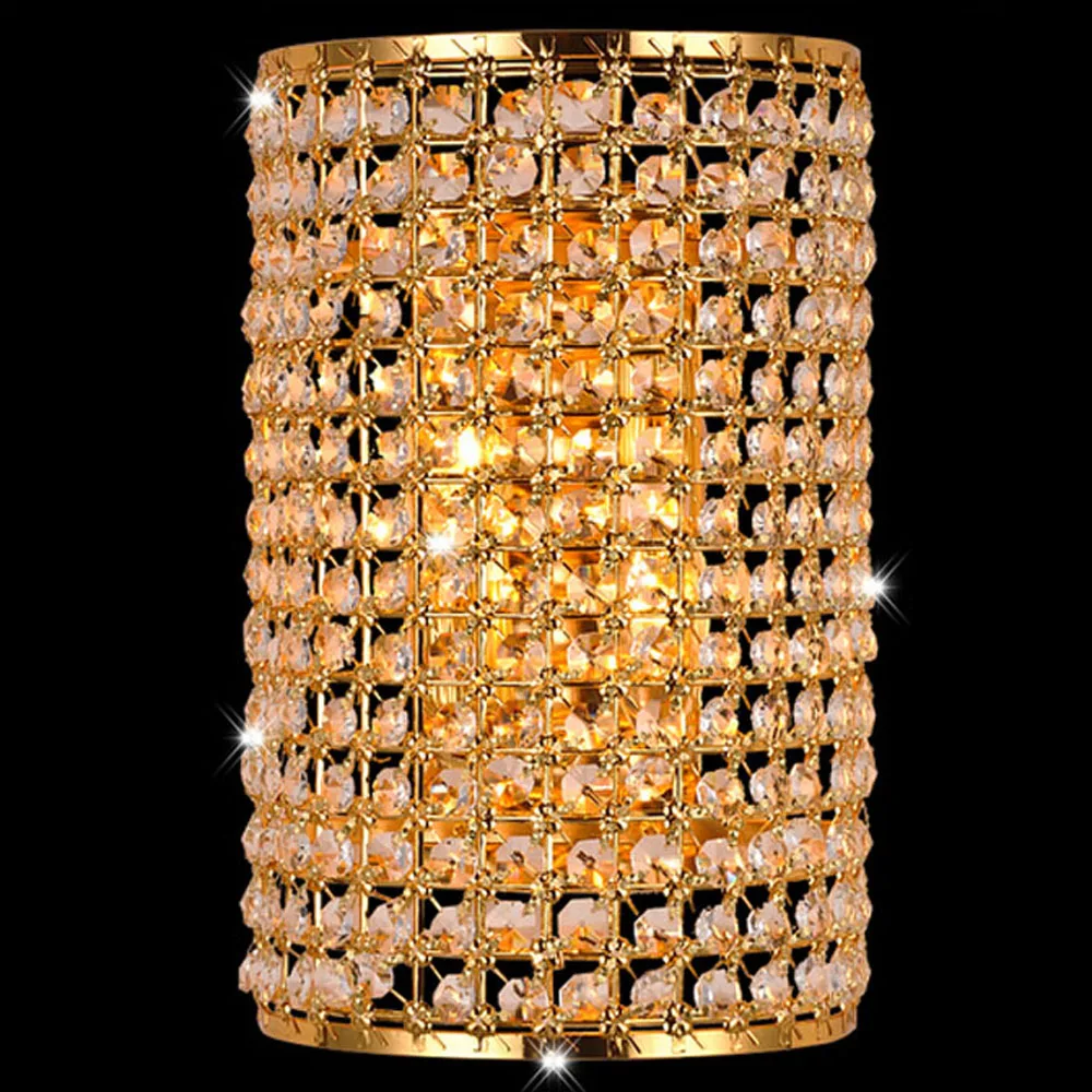 Настенные светильники современные с кристаллами светодиодные для гостиной