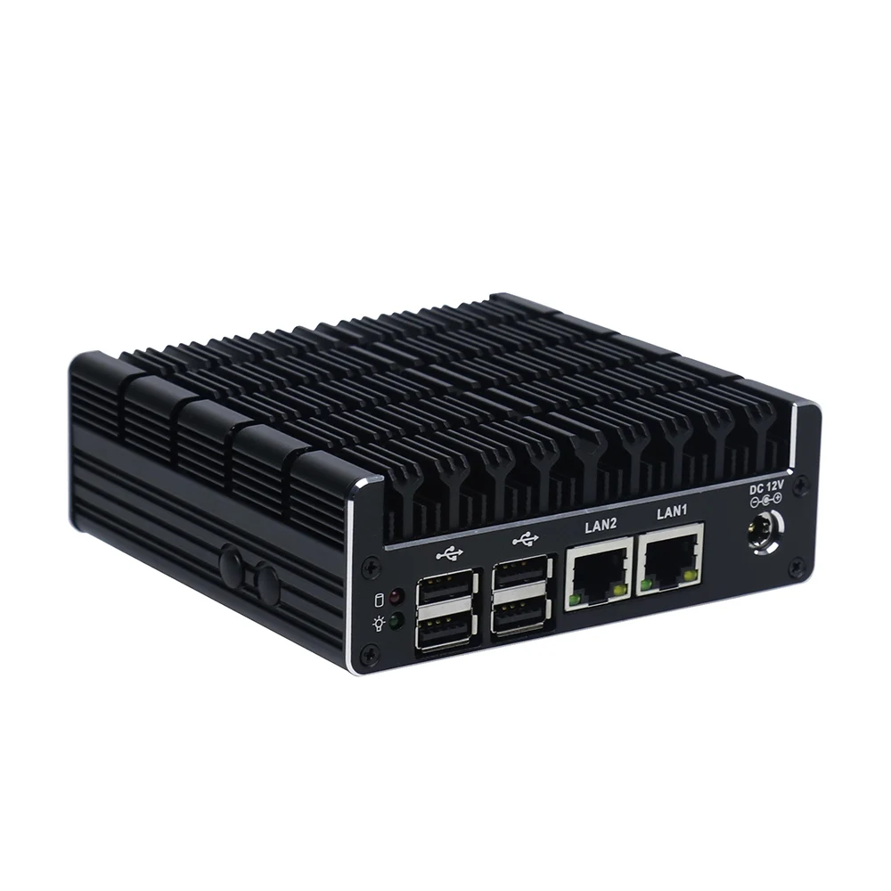 Yanling Ультра маленький мини карманный офисный компьютер Intel Celeron J3060 Dual Lan AES NI Pfsense vpn