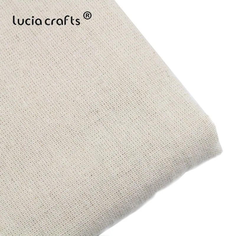 Распродажа Lucia crafts ткань сплошной цвет хлопок льняной ткани DIY одежды материалы