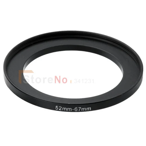 

10pcs 52mm-67mm 52-67mm 52 to 67 Step down Filter Ring Adapter For Filter lens cap lens hood