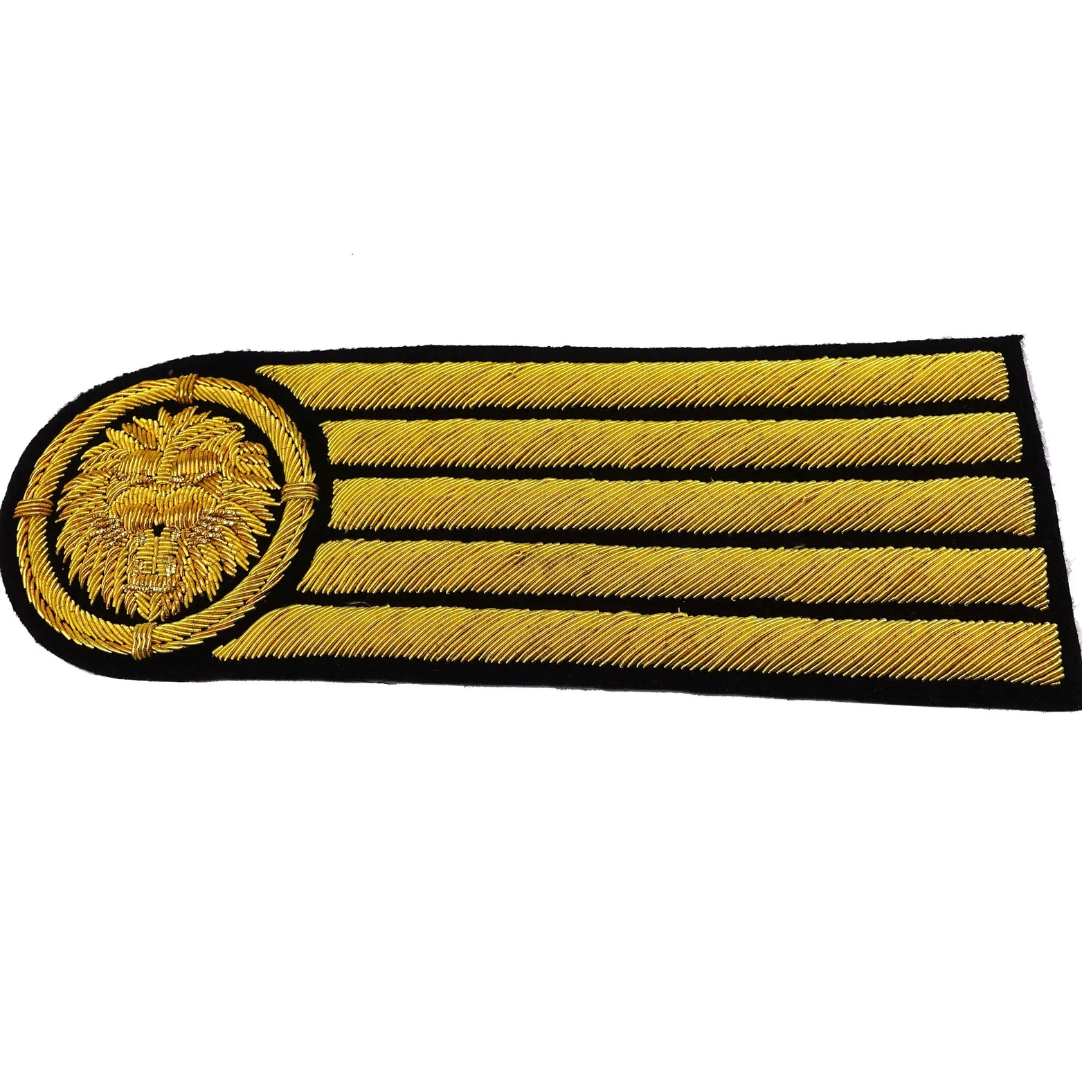 Вышитая проволока слиток ручной работы/Золотой значок украшение с золотым