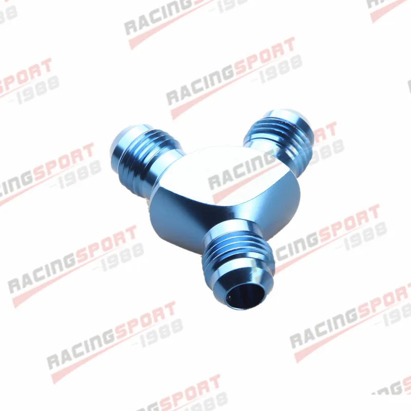 Адаптер переходник AN6 AN 6 6AN Y черный/синий|adapter fitting|an fittings black6an fitting |