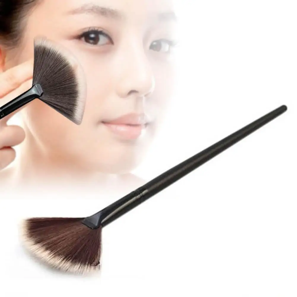 Новинка 2018 1 шт. Профессиональная Кисть для макияжа в форме веера косметическая