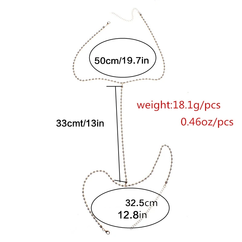 Женская Блестящая Цепочка подвязка со стразами летняя цепочка для бедер