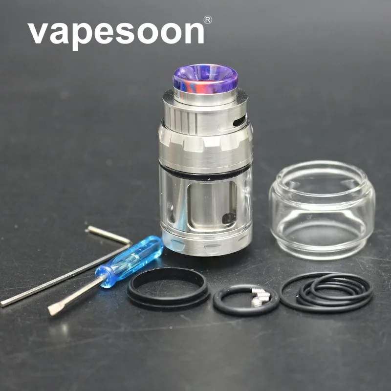 Новейший qp mini Styled RDTA Rebuildable бак для капель атомайзер коробки мод электронная