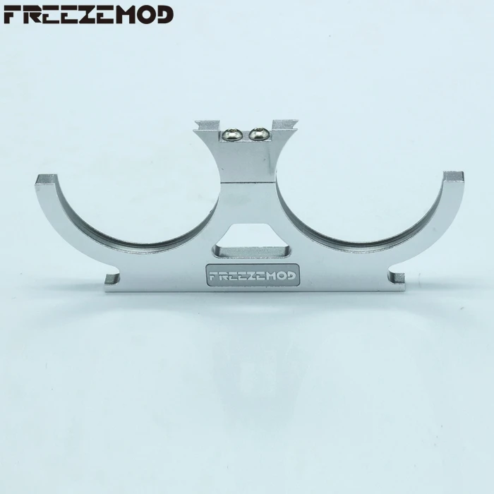 FREEZEMOD OD50mm цилиндр бак двойной полукруглый металлический кронштейн алюминиевый