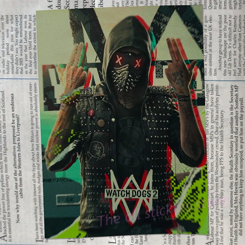 Часы Собаки игра домашний интерьер украшения Крафт игра плакат рисунок ядро наклейки на стену/5081