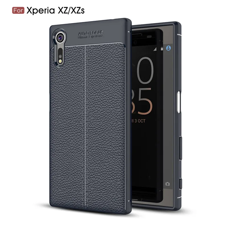 ZEALLION для sony Xperia XZ XA1 XA2 Ultra XZ1 XZ2 Compact L2 зернистый ТПУ Мягкий Силиконовый противоударный чехол-накладка