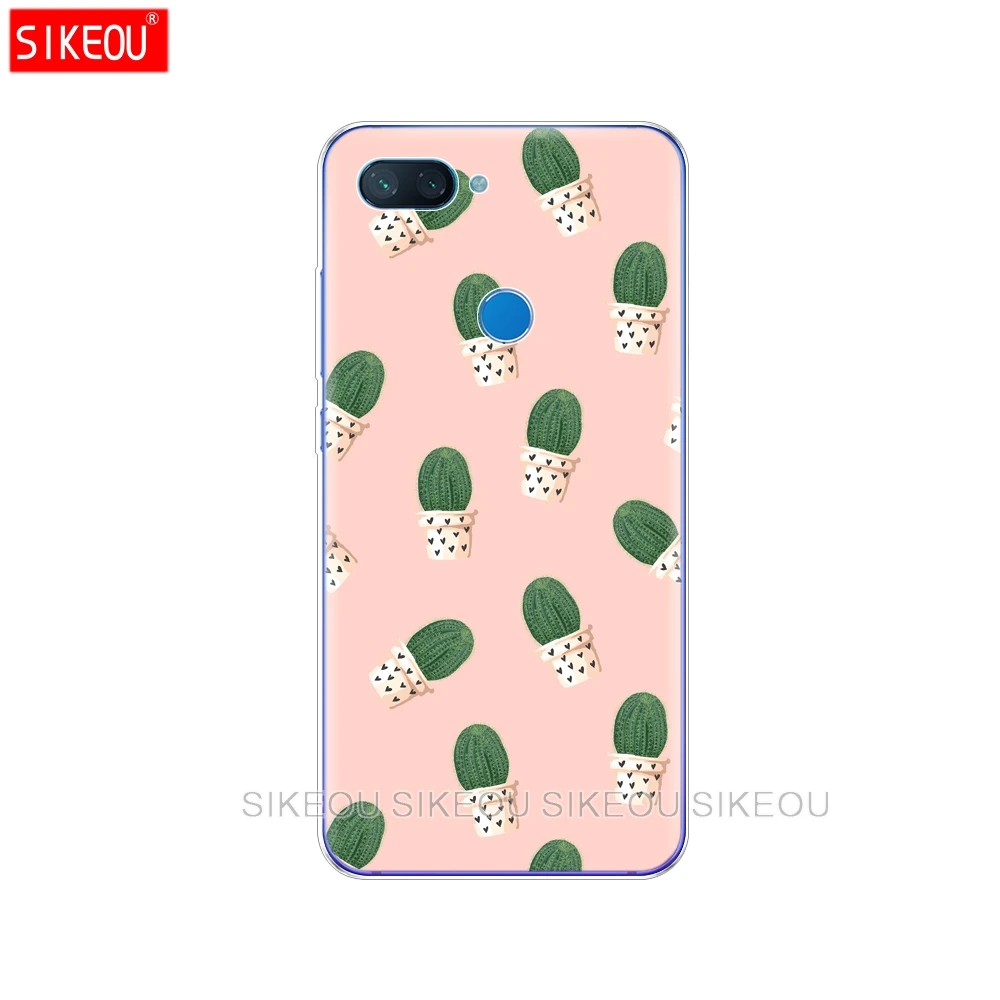 51713 Силиконовый чехол для Xiaomi Mi 8 LITE, чехол 6,26 дюйма, мягкий чехол для Xiaomi Mi 8 lite funda full 360, защитная Противоударная сумка - Цвет: 51713