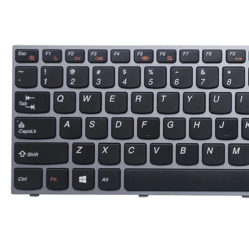 Американская Серебряная новая английская клавиатура для ноутбука Lenovo B5400 M5400 M5400a