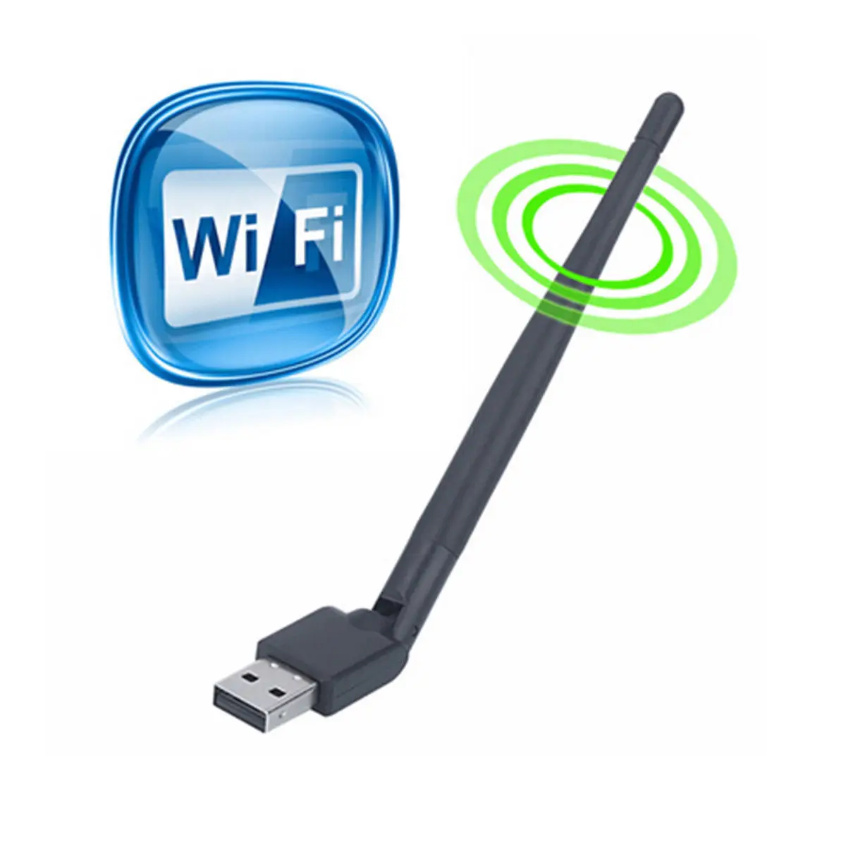 MTK 7601 чипсет беспроводной USB WiFi с 2Dbi антенной USB LAN адаптер для GtMdeia Gt-Media V7S спутниковый Recevier телеприставка