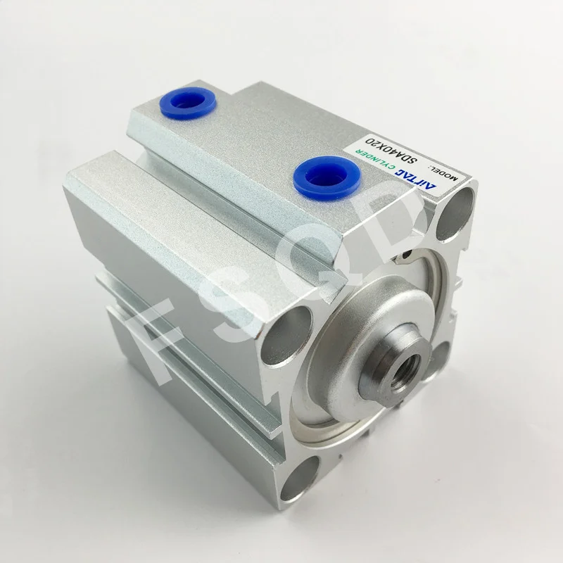 SDA32X5 SDA32X10 SDA32X15 SDA32X20 SDA32X25 Airtac Тонкий пневматический цилиндр, компоненты, внесение изменений в серии