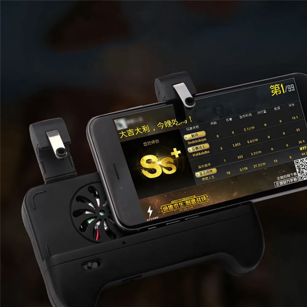 Игровой геймпад Pubg джойстик ручка охлаждающий вентилятор с кнопкой огня триггер для 4,7-5,5 дюймов IOS Andriod смартфон геймпады