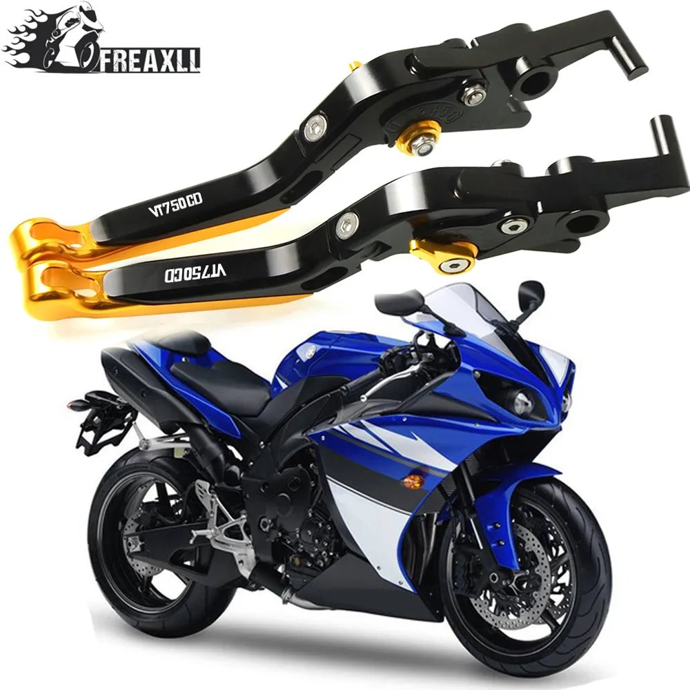 

Motorcycle Aluminum Brake Clutch Levers Adjustable Folding Extendable For Honda VT 750CD VT750 VT750CD Ace 1998 1999 2000