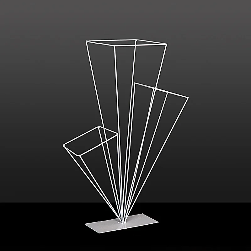 JAROWN Wedding Decoration Iron Flower Stand Stage Props Decor Road Sign Creative Flower Frame Photography Home Decoration