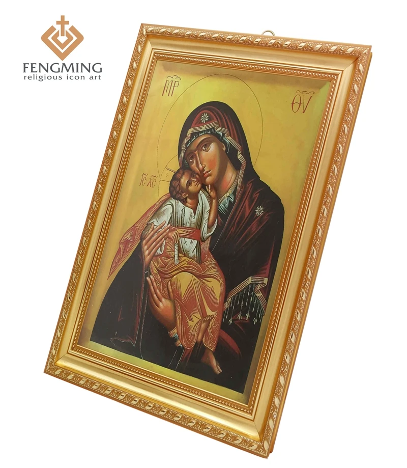 Недорогие Подарки ручной работы подвеска Дева Мария с Иисусом малыш