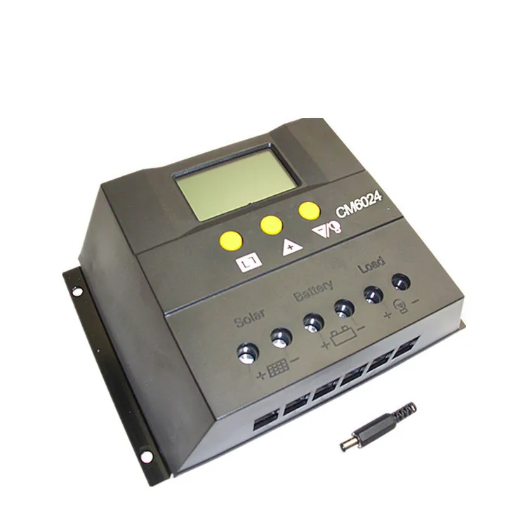 

CM6024Z 60A 12V 24V auto LCD display panel Battery Solar Charge Controller Home system indoor use