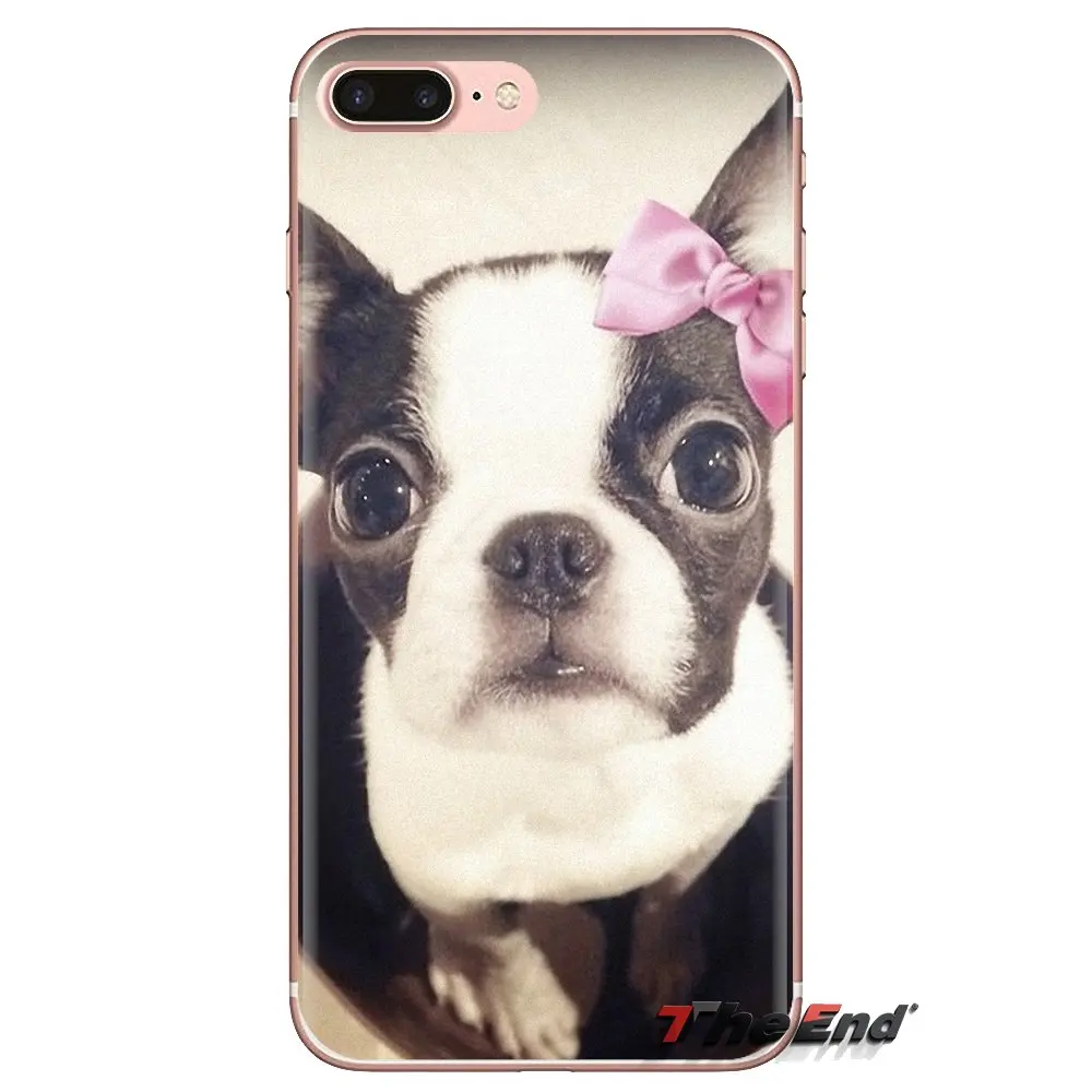 Для iPod Touch Apple iPhone 4 4S 5 5S SE 5C 6 6S 7 8 X XR XS Plus MAX мягкий прозрачный чехол для телефона Boston