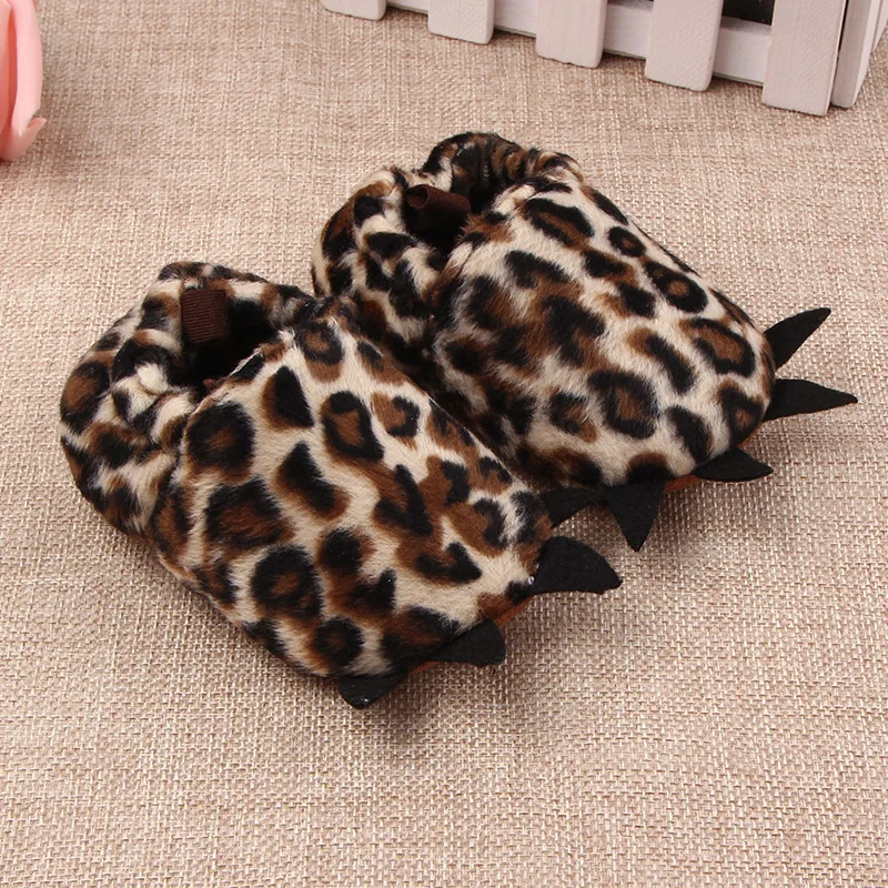 Детские тапочки с монстрами Сезон осень-зима Удобная детская обувь для кроватки