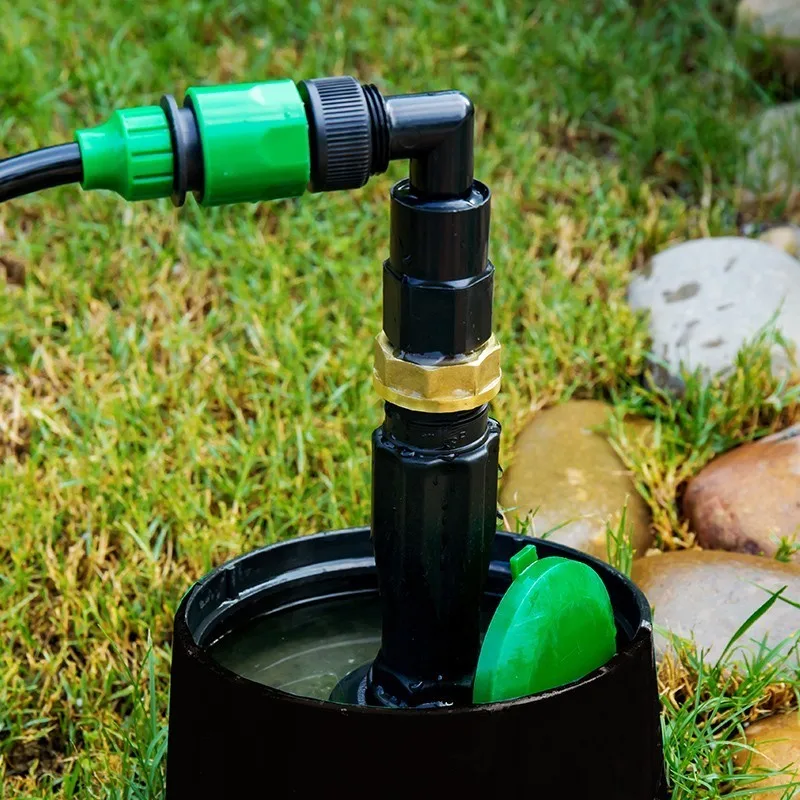 Garden Watering Irrigation System Kit with 6 points 1 inch Ground Rod Water Intake joint rod Fast Valve | Дом и сад