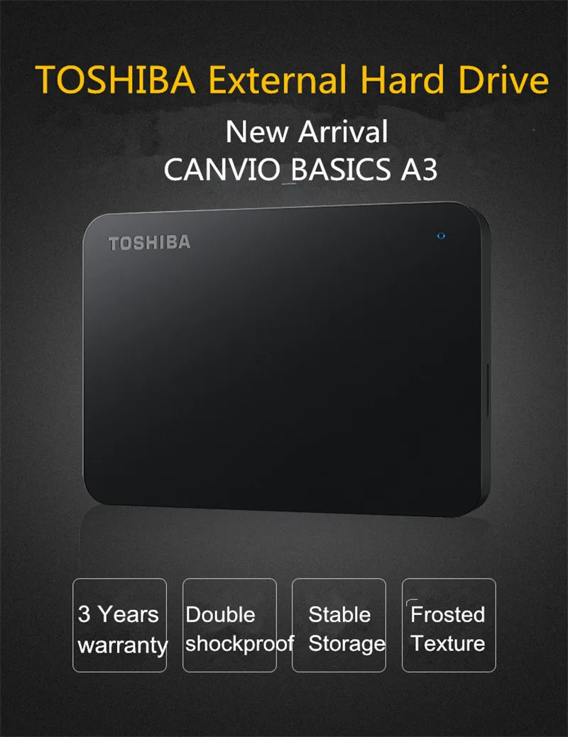 Внешний жесткий диск TOSHIBA 2 ТБ 1 ТБ HDD 2," USB 3,0 жесткий диск HD внешний накопитель 1 ТБ жесткий диск Externo Disco для компьютера PC