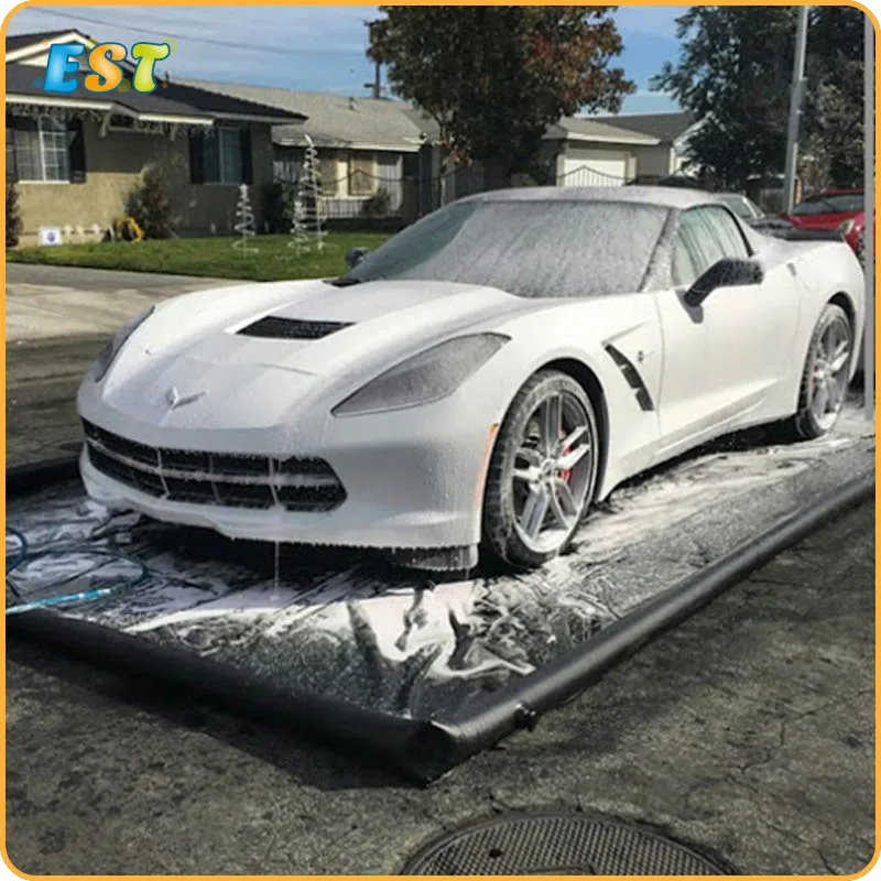 Лидер продаж портативный надувной автомобиль 6 м x 3 для сбора и сдерживания воды |