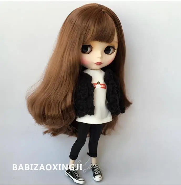 Женская Одежда для кукол 30 см аксессуары Azone 1/6 разноцветное меховое пальто 1 шт. |