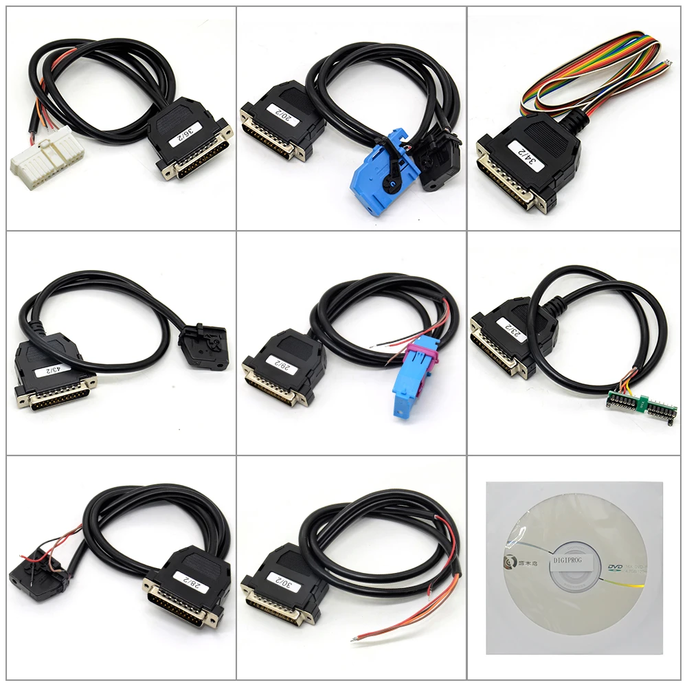 Новый ЕС Plug Digiprog 3 V4.94 полный набор одометра настроить программист последний III