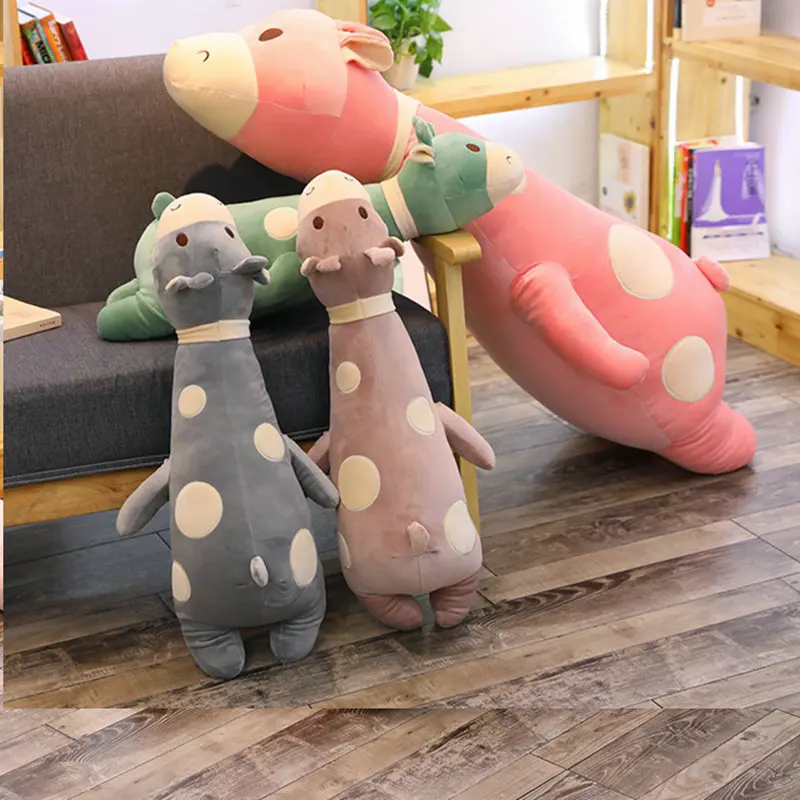 YESFEIER 130 см kawaii Жираф плюшевая подушка для сна детская игрушка милые мягкие игрушки для малышей мягкие куклы для детей Подарки для девочек