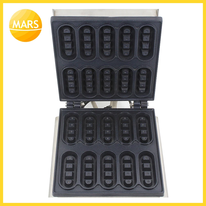 10 шт. антипригарные вафельные палочки 110 В 220 В|waffle maker machine|waffle stickcommercial waffle |