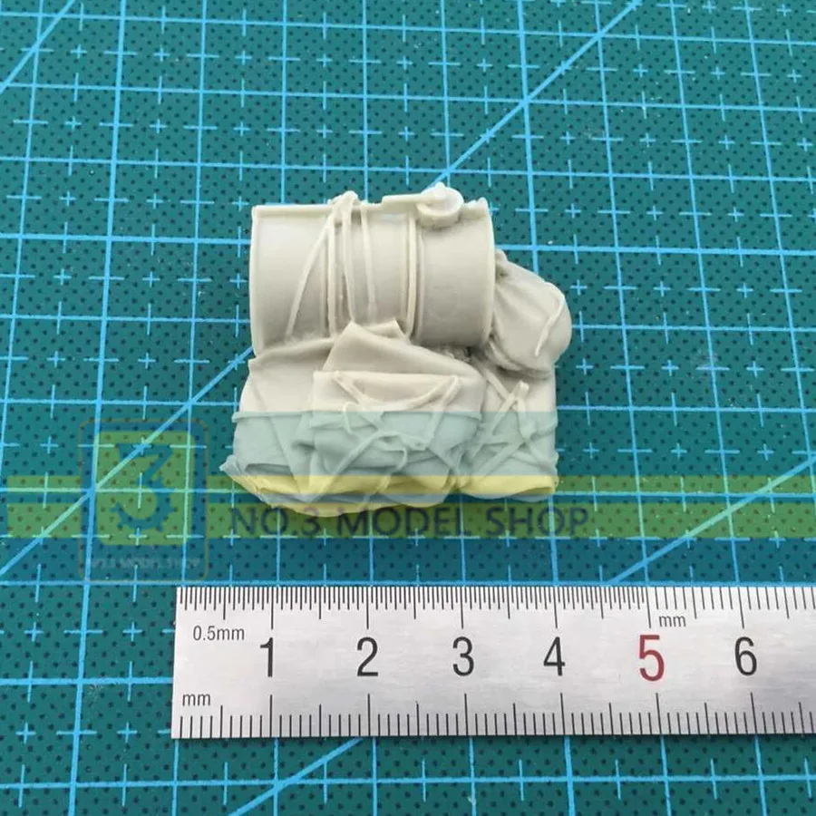 1/35 смолы модели Солдат Второй мировой войны сценария аксессуары барабаны