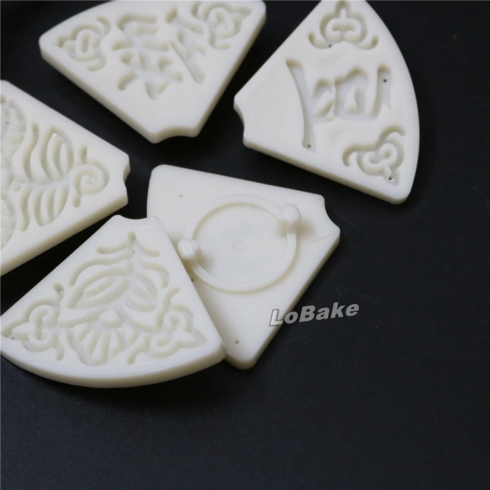 Новые поступления 1 Плунжер + 5 штампов с китайскими словами lv dou gao форма