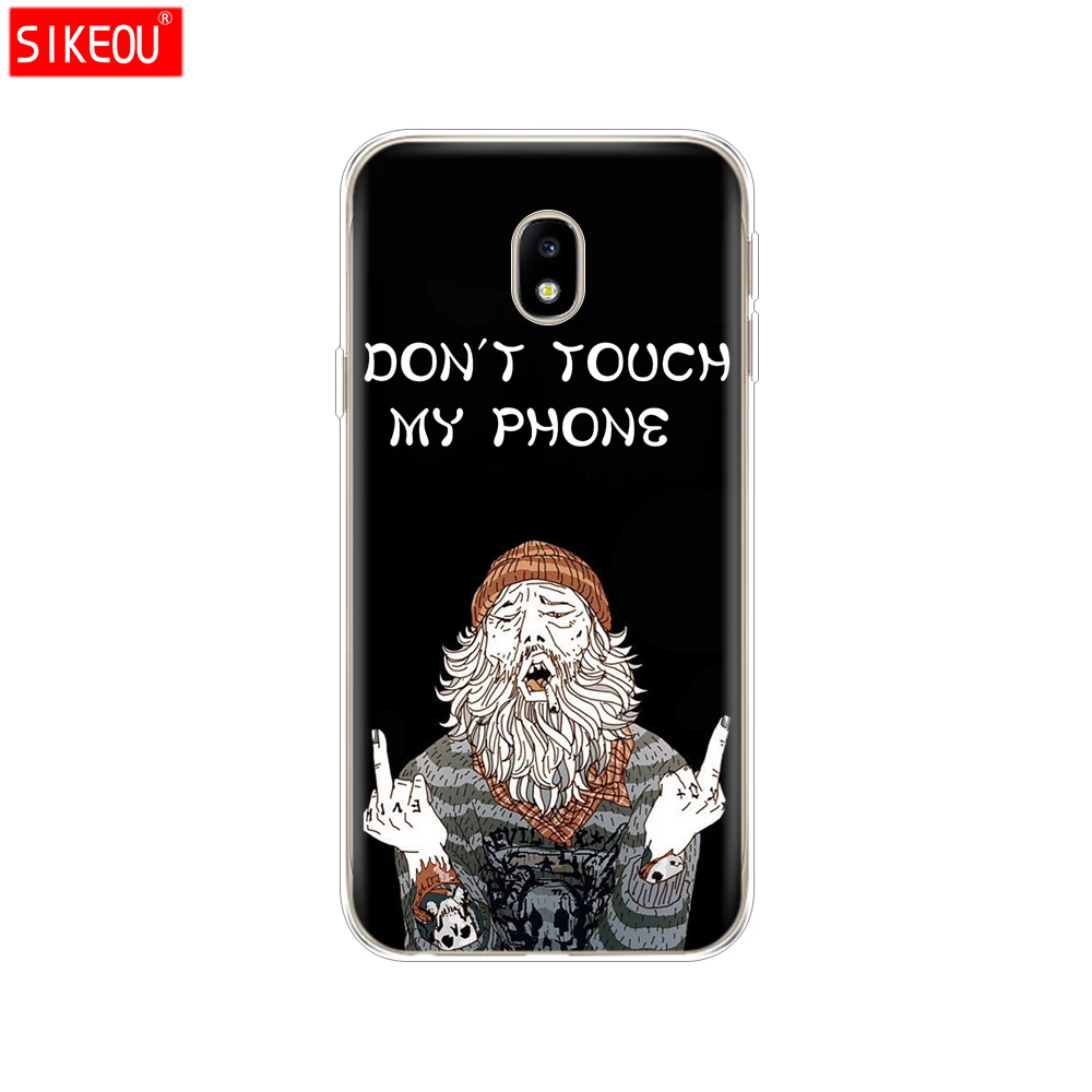 12068 Phone Case For Samsung Galaxy J5 J530F J5 Pro Case Soft TPU Silicone shell Cover for Samsung J5 J530 cover flower - Цвет: 12068