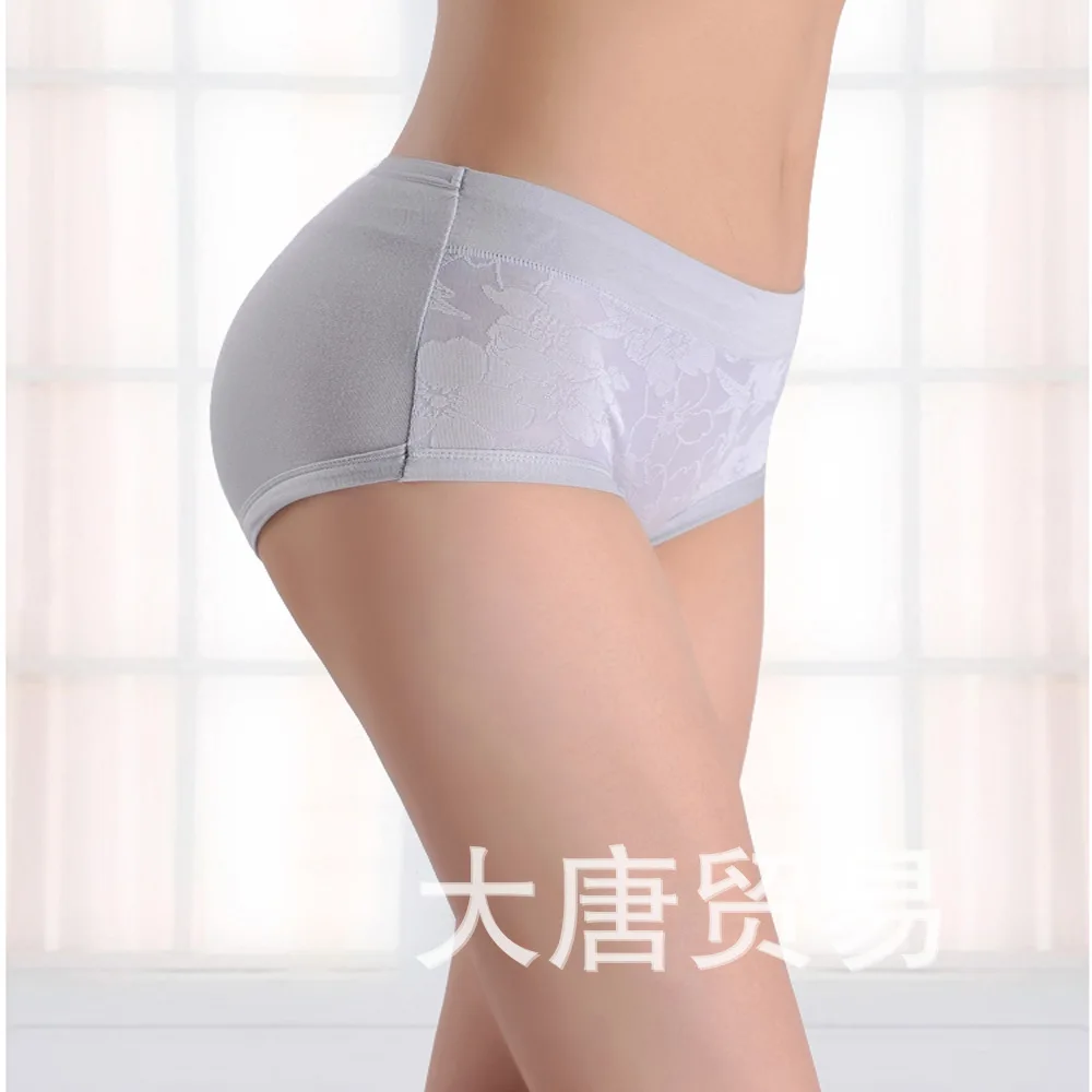 Supply of fine printing sexy lady comfortable breathable bamboo fiber underwear wholesale triangle A127-0362 DT |