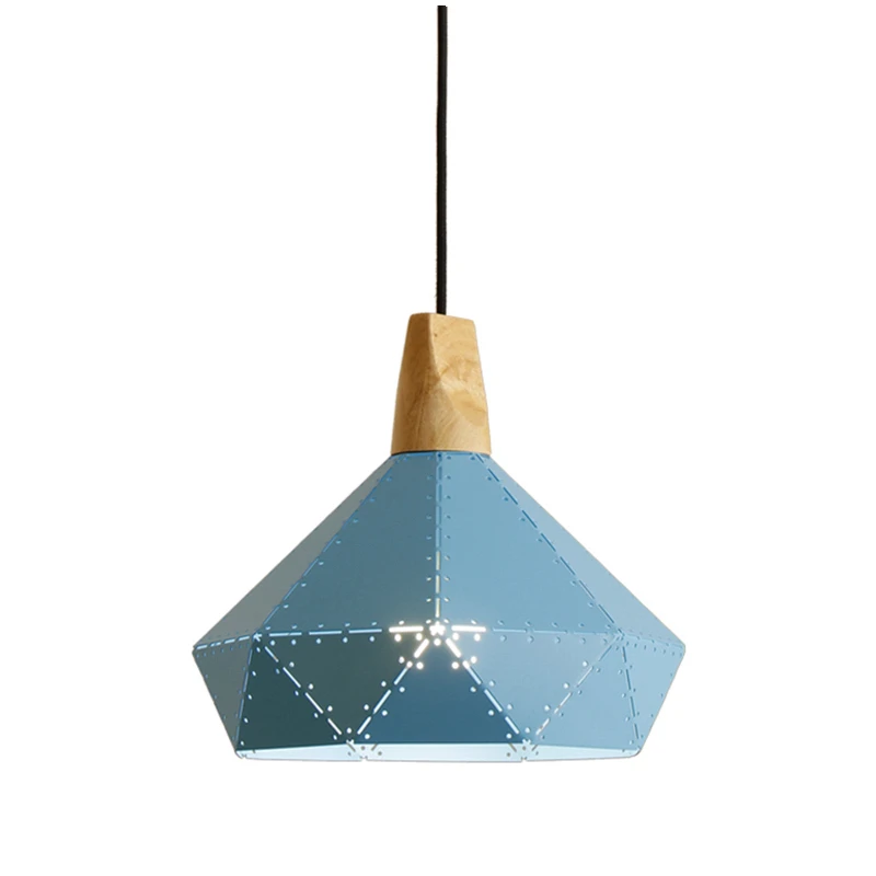 2017 Новый светодиодный современный подвесной светильник из железа или дерева с