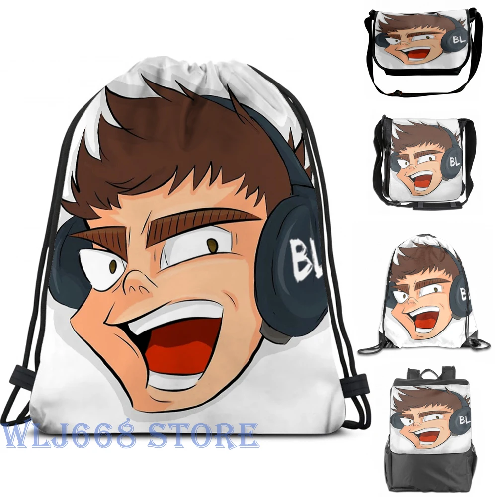 Забавные сумки через плечо с графическим принтом для женщин Lazarbeam (2) рюкзак на