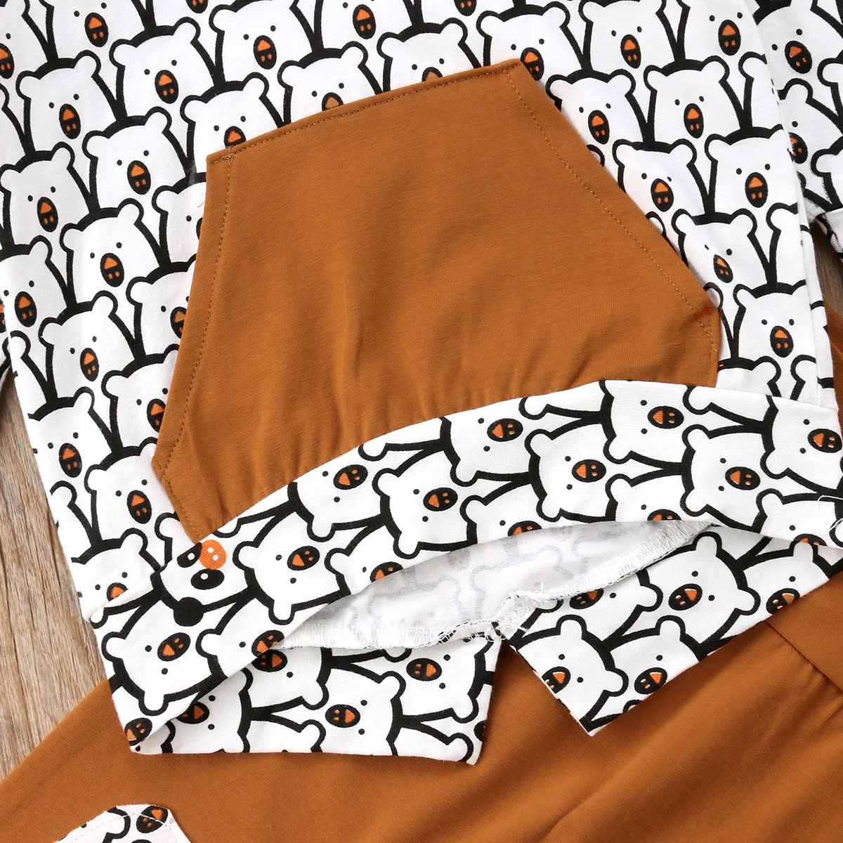 Комплект одежды для маленьких девочек и мальчиков из 2 предметов свитшот с